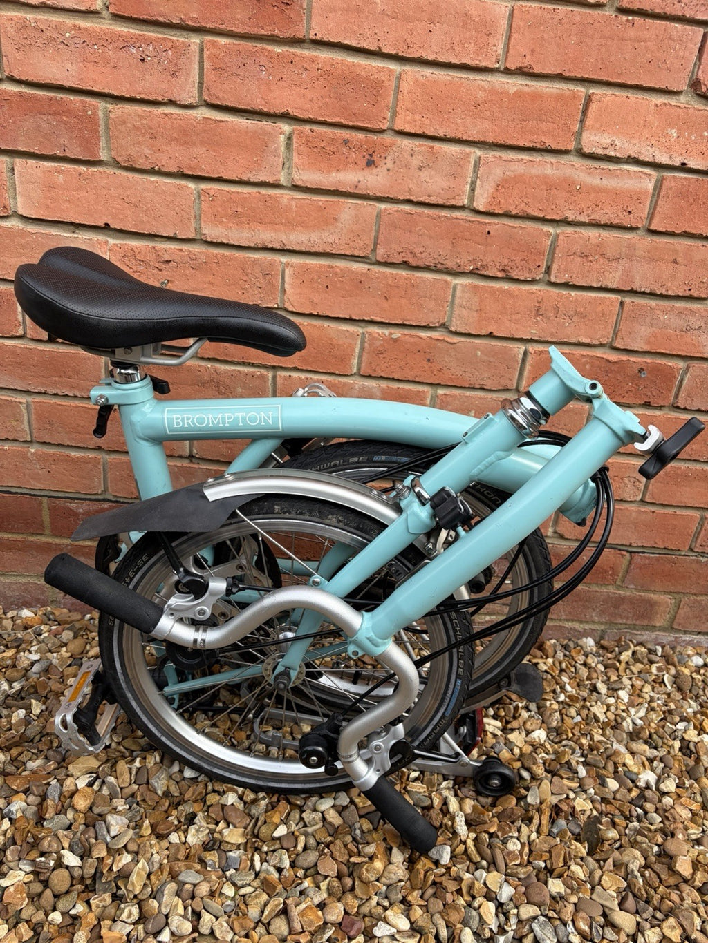 Brompton Folding Bike 6 Speed Green