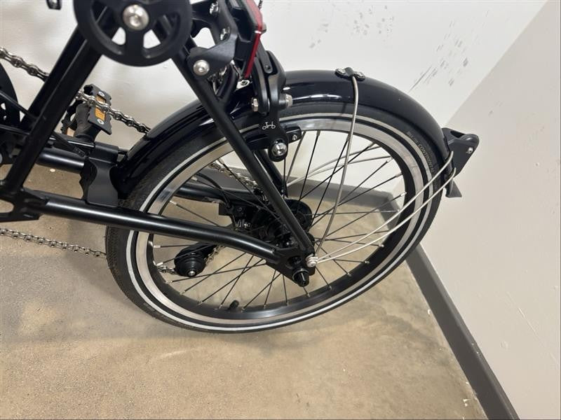 Brompton P Line 4 Speed 2022 Low Handlebar Folding Bike - Storm Grey