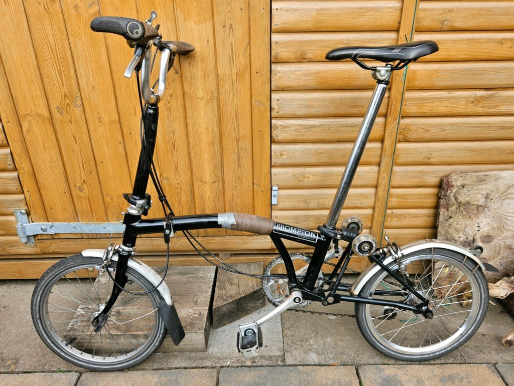 Brompton Folding Bike - 3 Speed - Good Condition - Black - Read Notes