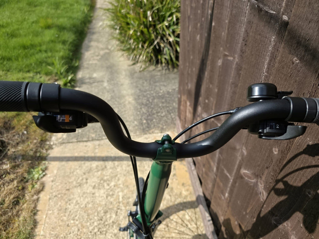 Brompton C Line 12-Speed hi Bar 2026 Racing Green Folding Bike
