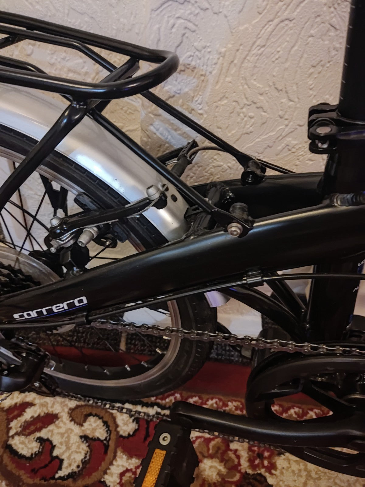 Carrera Intercity Folding Bike Black