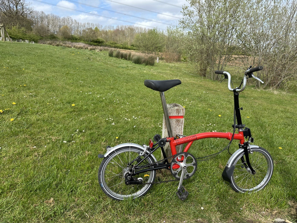 Brompton Vintage 1992 L3 M3L 3 Speed Folding Bike