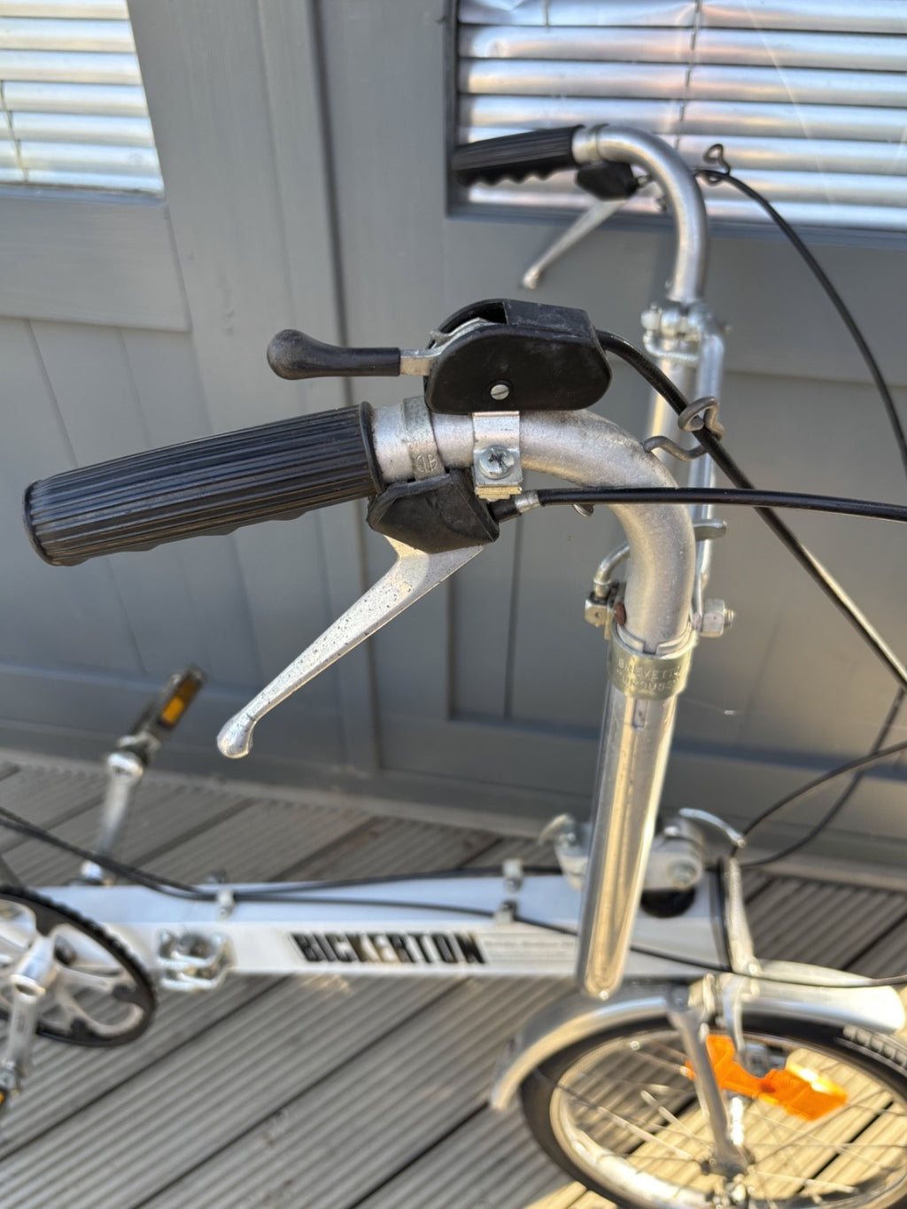 Vintage Bickerton Portable Folding Bicycle classic 1970s