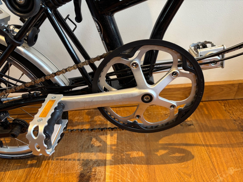 brompton folding bike H6R 6 speed, black