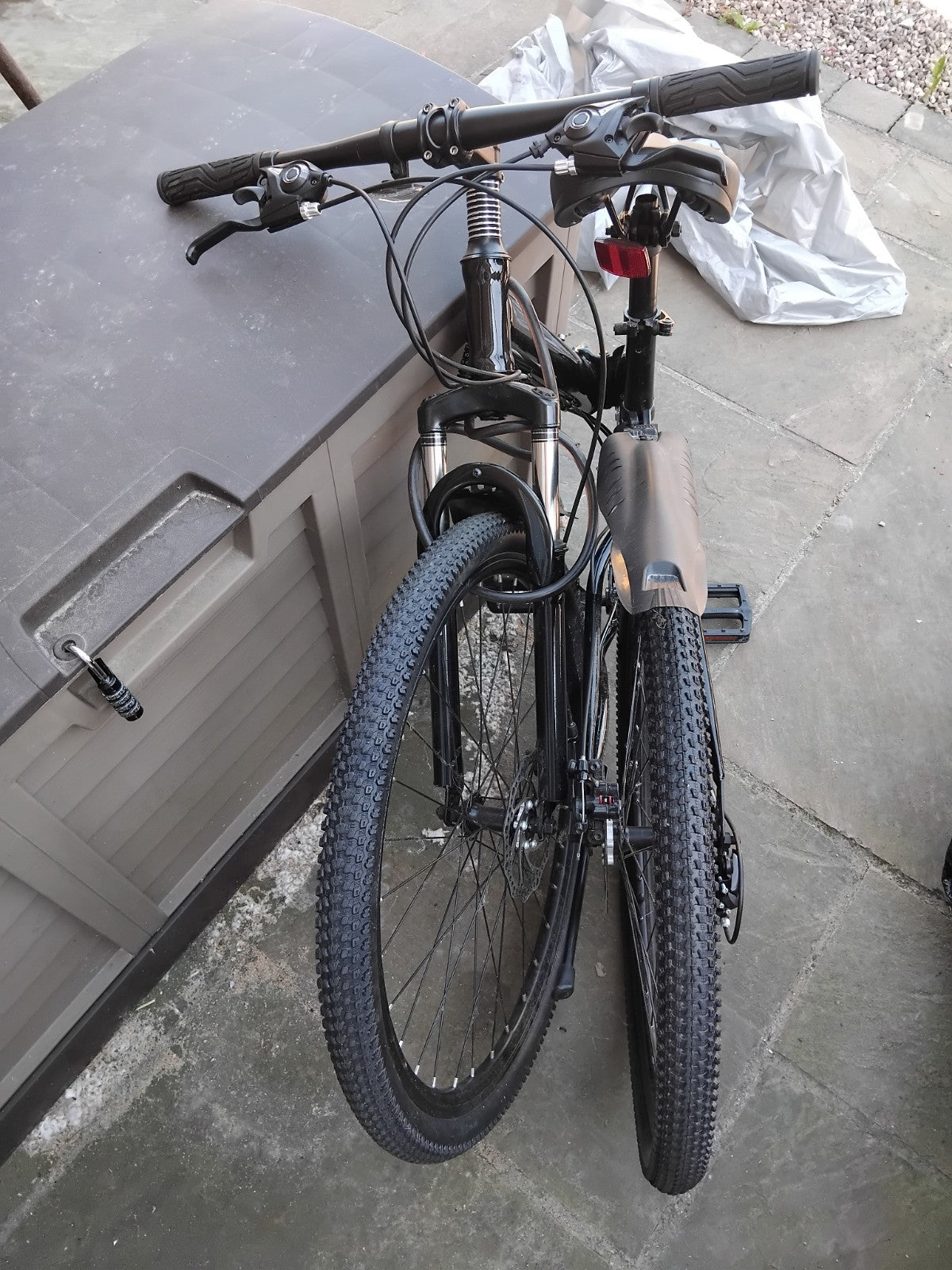 Folding mountain bike