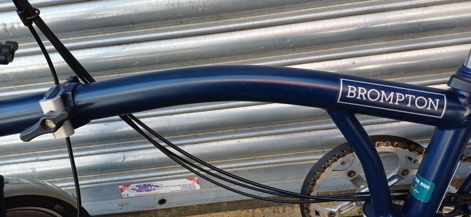 Brompton P6R folding bicycle tempest blue worldwide 🌐 shipping