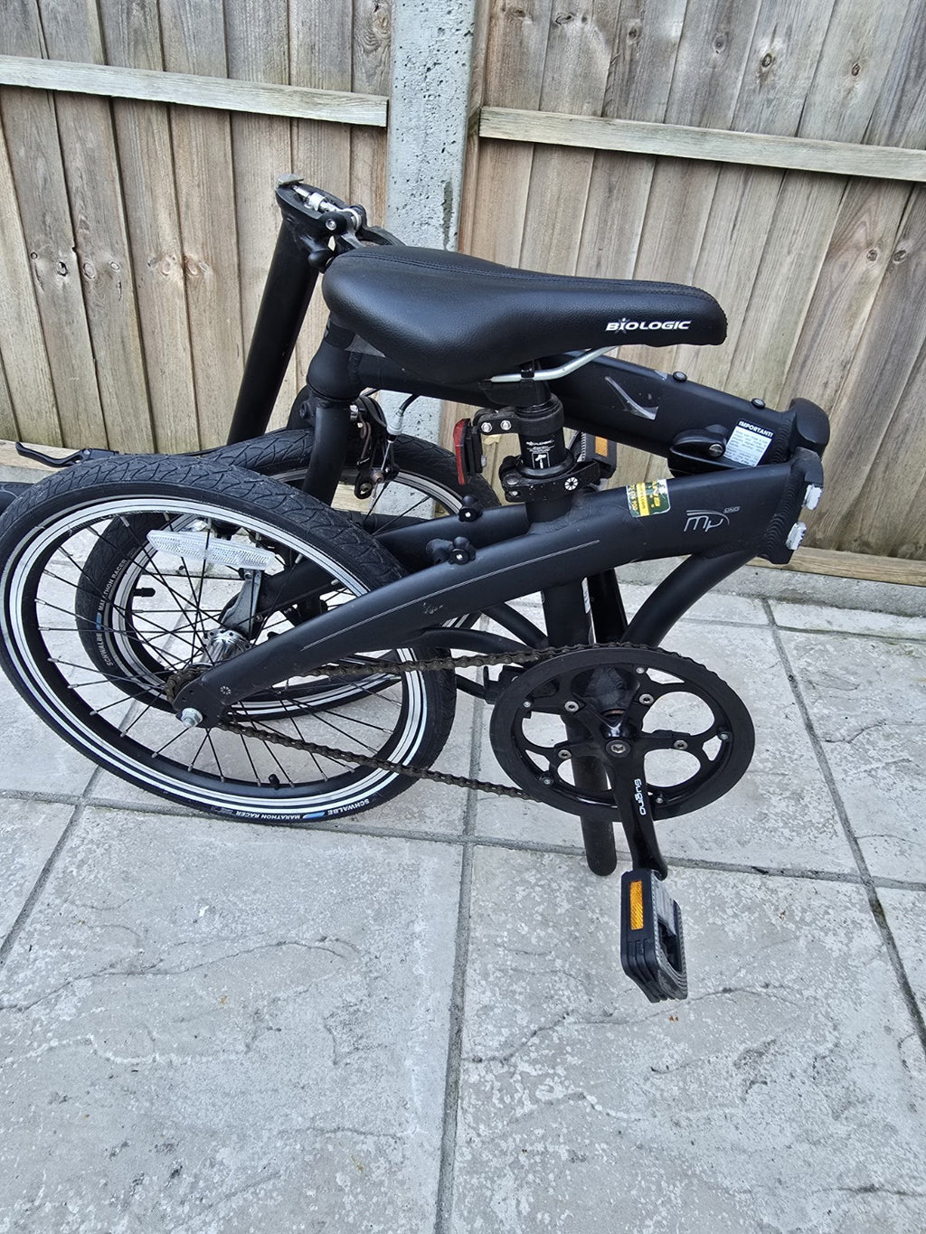 Dahon Mu Uno Black Folding Bike Single Speed