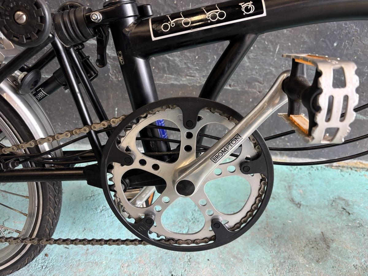 Brompton Folding Bike 6 Speed With Bags Immaculate Condition