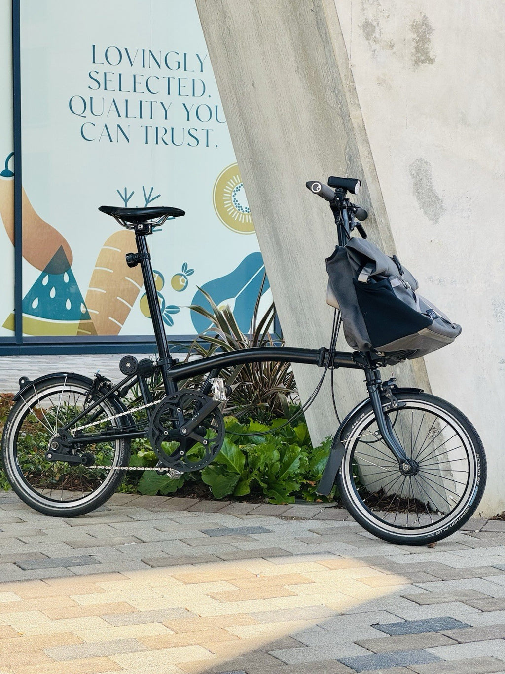Brompton C Line 2 speed folding bicycle