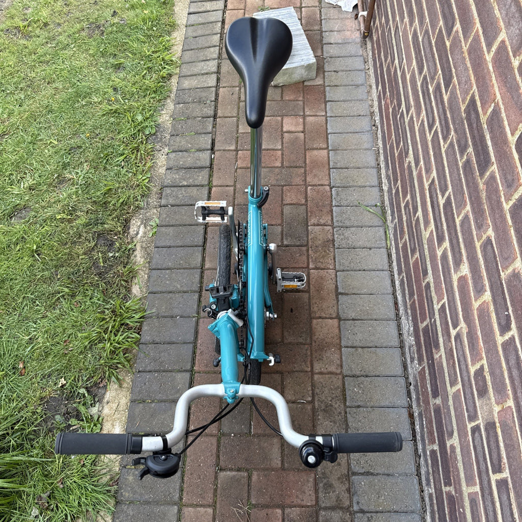 Brompton B75 16" Folding Bike - Blue - Discontinued - VGC - Classic Shape