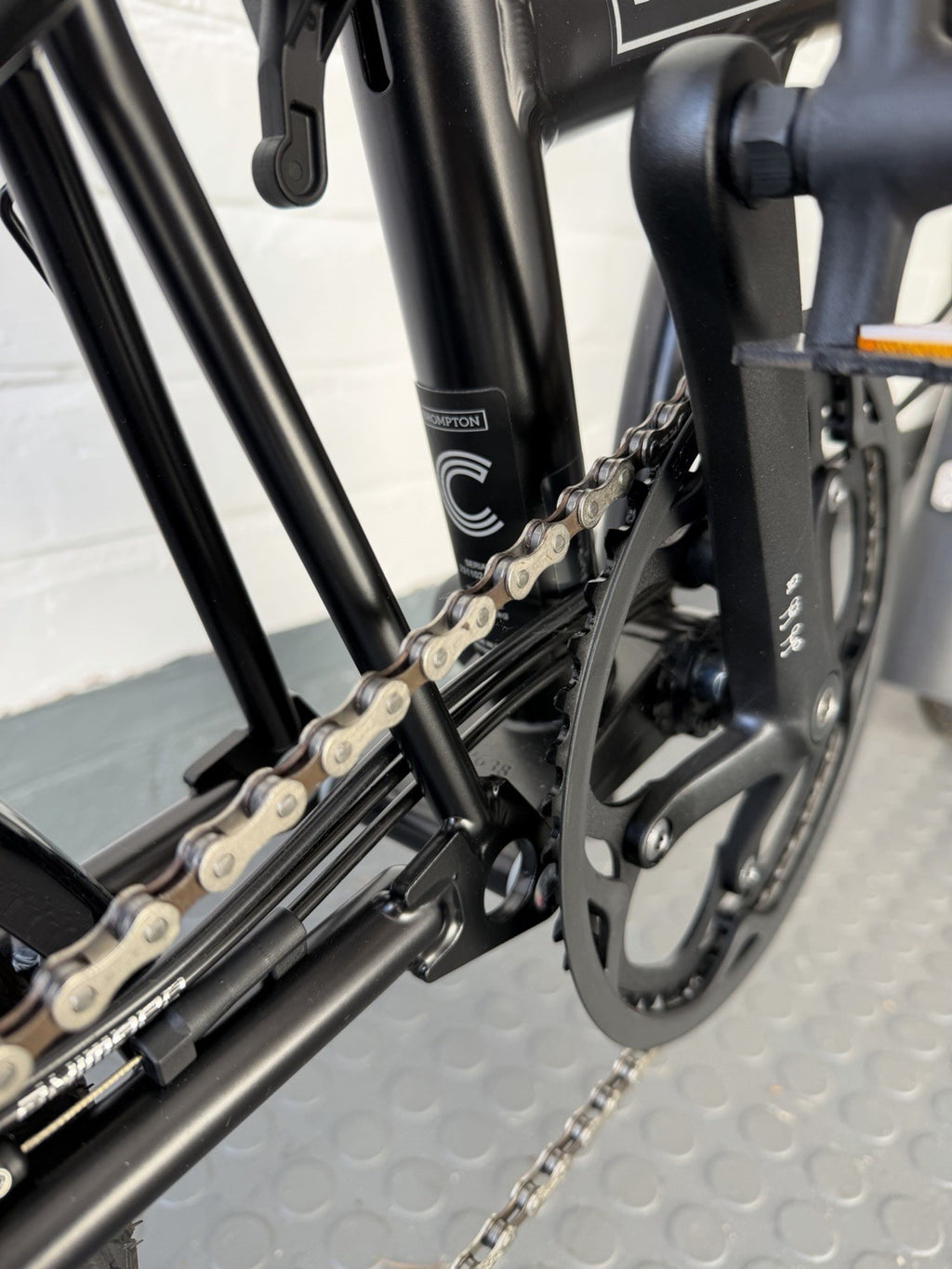Brompton C-Line 2024 - Satin Black - Low Bars - Never Used Excellent Condition