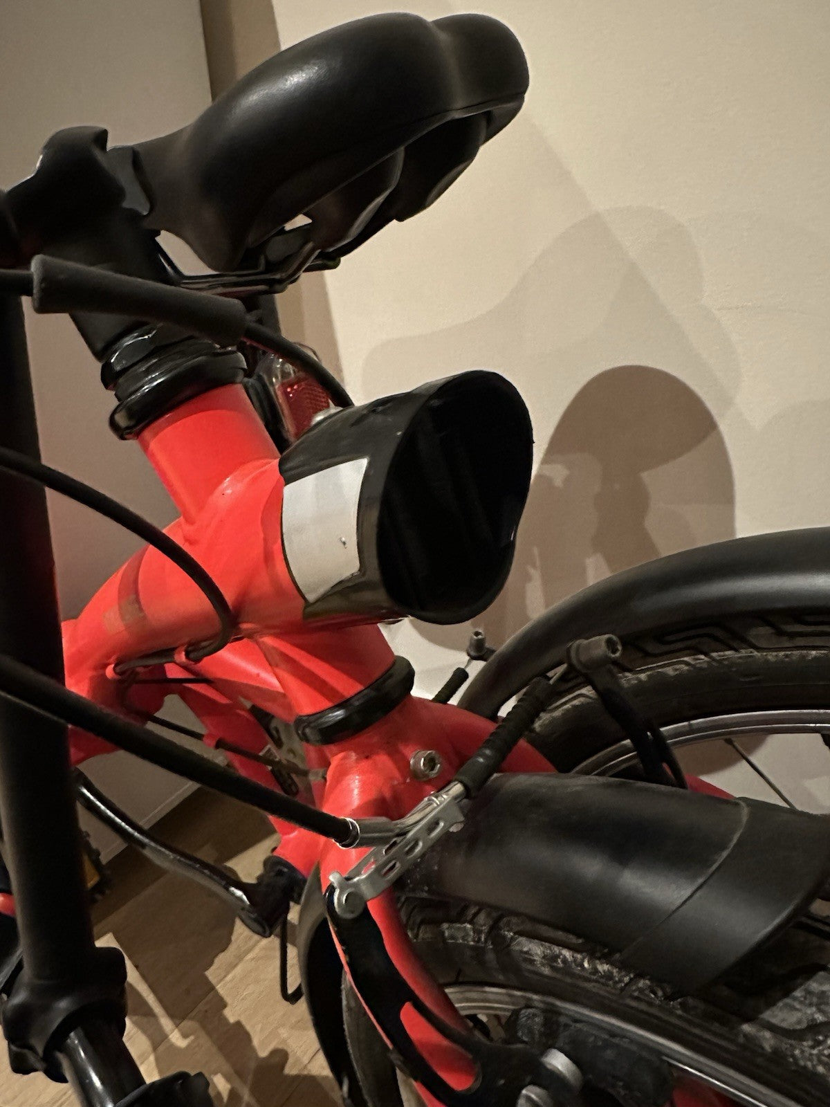 BTWIN 20 Inch FOLDING BIKE Btwin 120 - Red - Excellent Condition