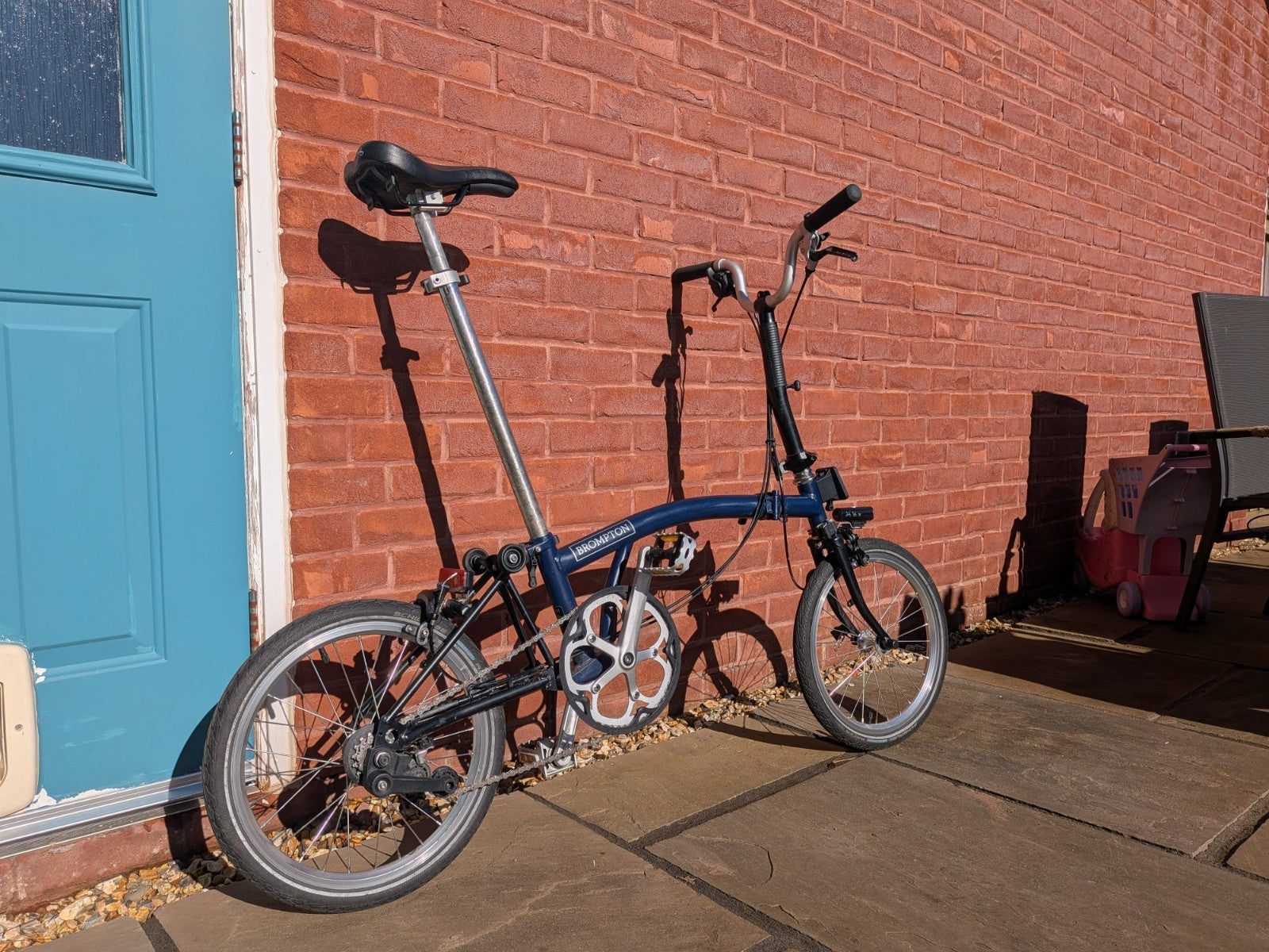 Brompton C-line Folding Commuter Bike,  two speed