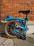 Brompton 2018 6SL Lagoon Blue - Folding Bike - Good Condition