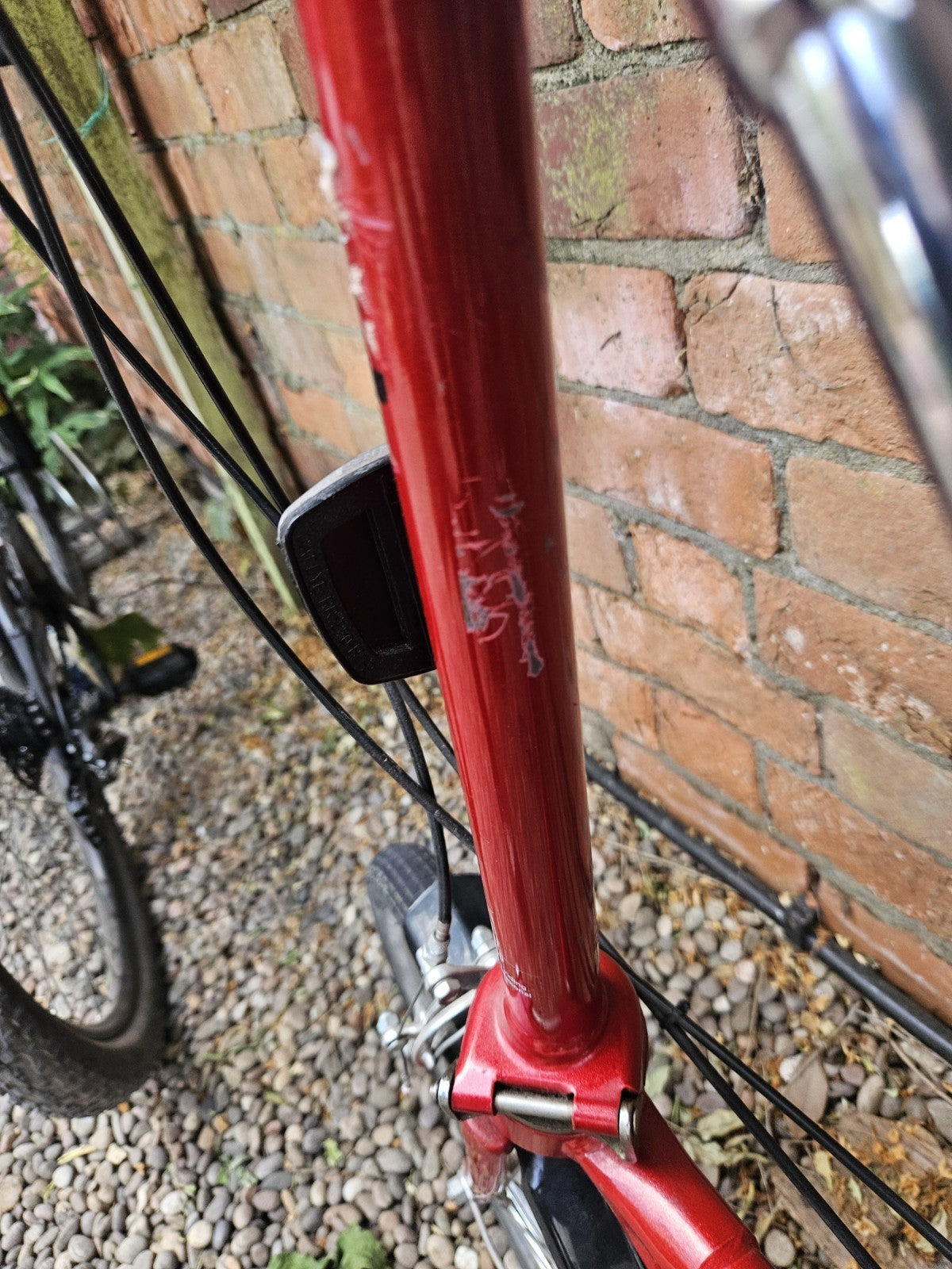 Vintage Dahon Classic III Folding Bike  3-Speed Sturmey Archer metallic red