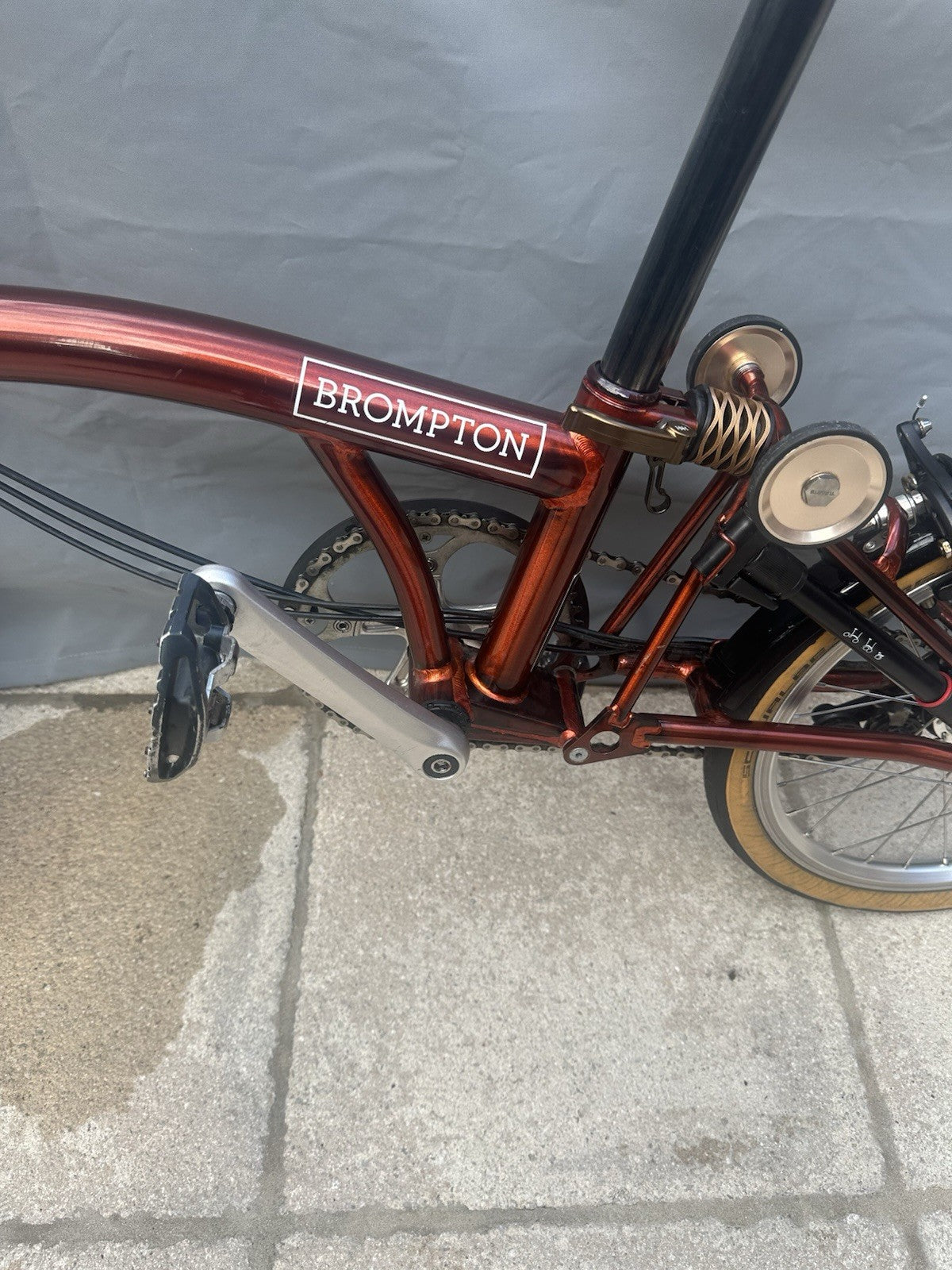 Brompton S6L, excellent condition £600+ in upgrades.