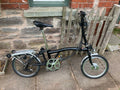 Vintage Brompton 1992-97 M5R 5-Speed Black – Modified with Swytch Conversion Kit