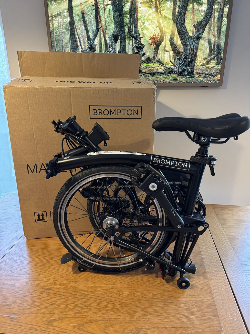 Brompton C Line Explore H6L 6 Speed High Handlebar Black – Mint & Boxed
