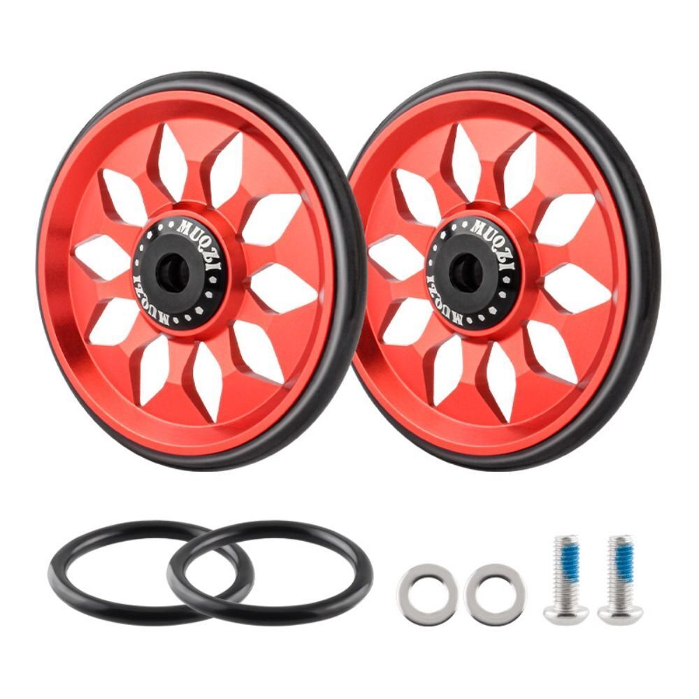 1 Pair Ceramic Bearing Easy Wheel for Brompton Folding Bicycle Bike