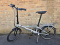 Dahon Helios Metro Vintage Folding Aluminium Push Bike Silver, Circa 1999