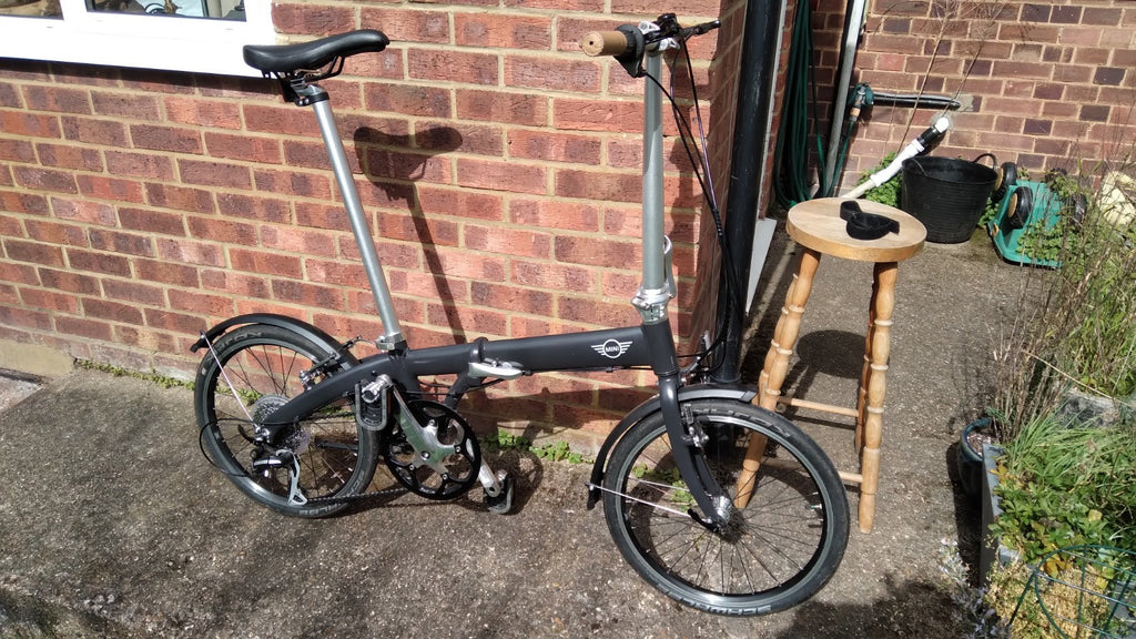 Mini/BMW folding bike, very good condition, super high quality build and parts.