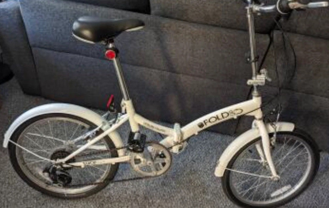 fold up bike Saxon
