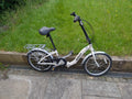 Ammaco Unisex Folding Bike White