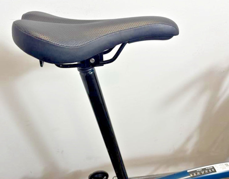 Brompton Electric C Line 4 Speed Mid Folding Bike - 2023 - Ocean Blue