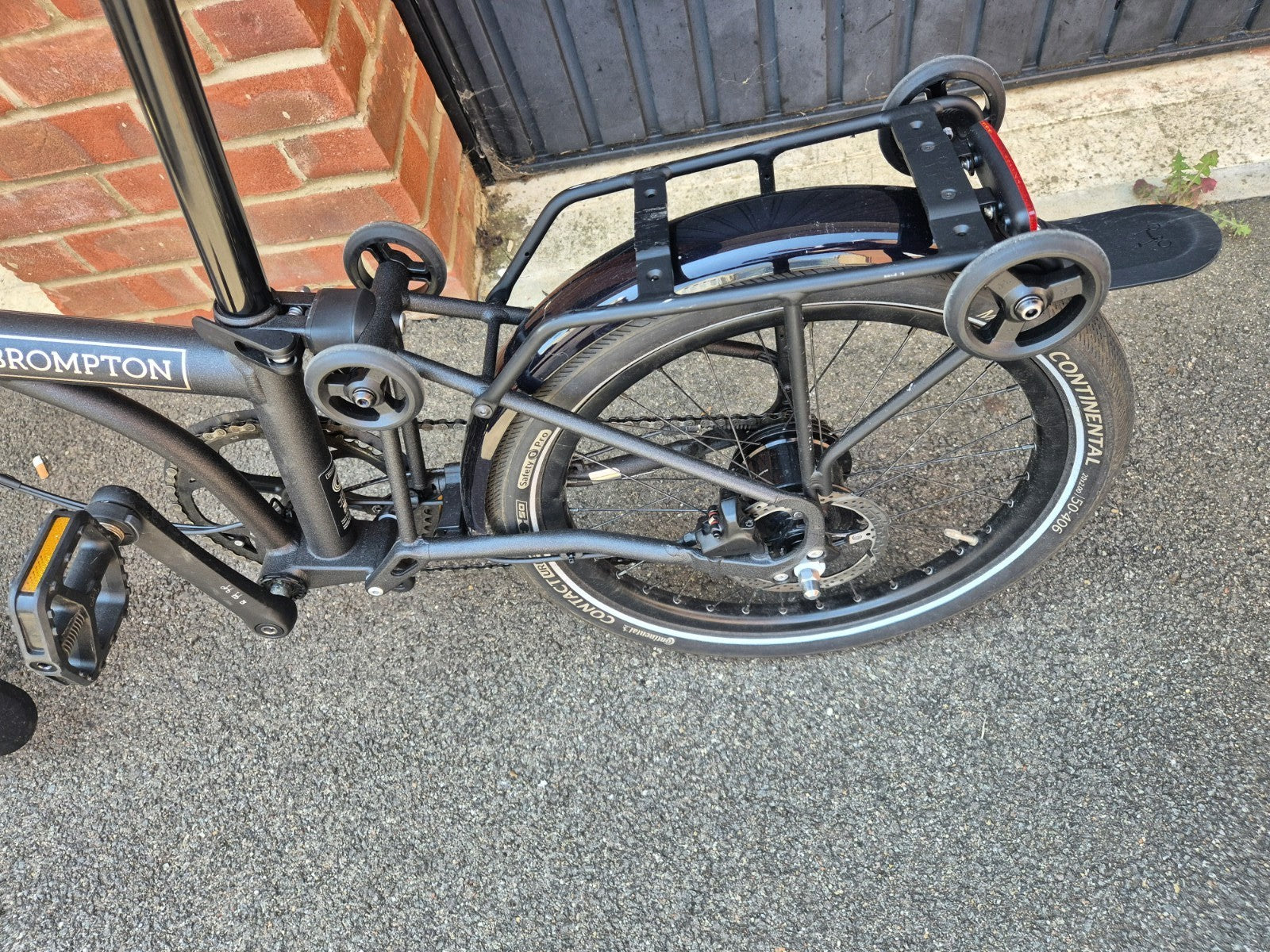 Brompton G Line Roller Frame 8spd Space Black