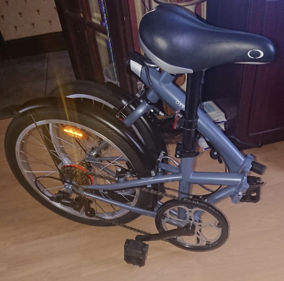 Used Oxylane Folding Bike 20" Wheels