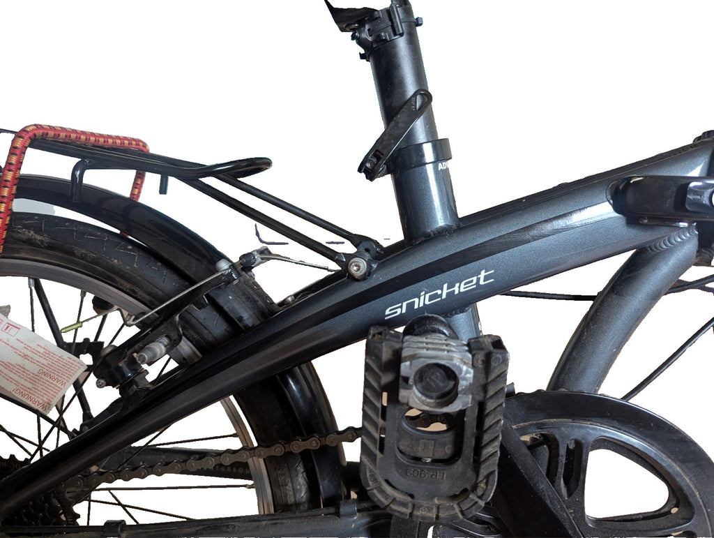 Folding bike Adventure Snicket with adjustable seat height and 7 speed