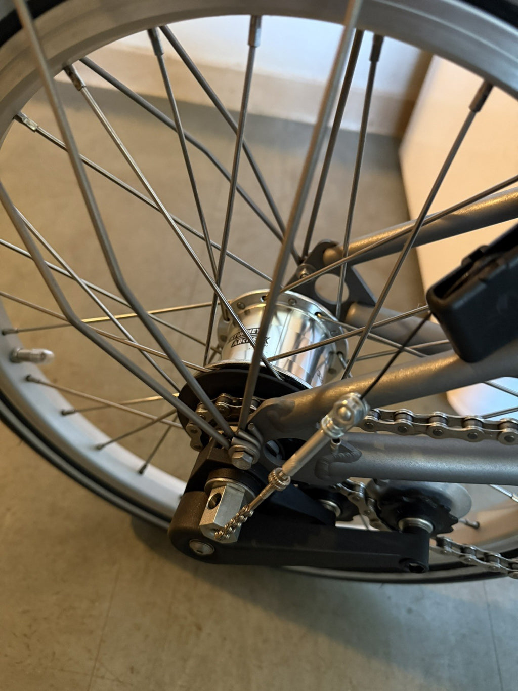 Brompton S3L-X Superlight Titanium Ti Urban Low Folding Bicycle - Ridden once!