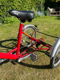 Adult folding tricycle Pashley Tri 1, red, good condition