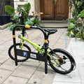 B’TWIN Tilt 500 Folding Bike – Lock & Lights Included – Neon Green - Decathlon