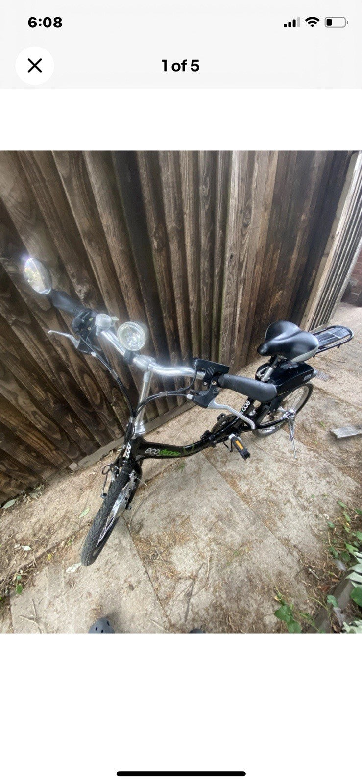 FOLDING MOTOR ASSIST BIKE