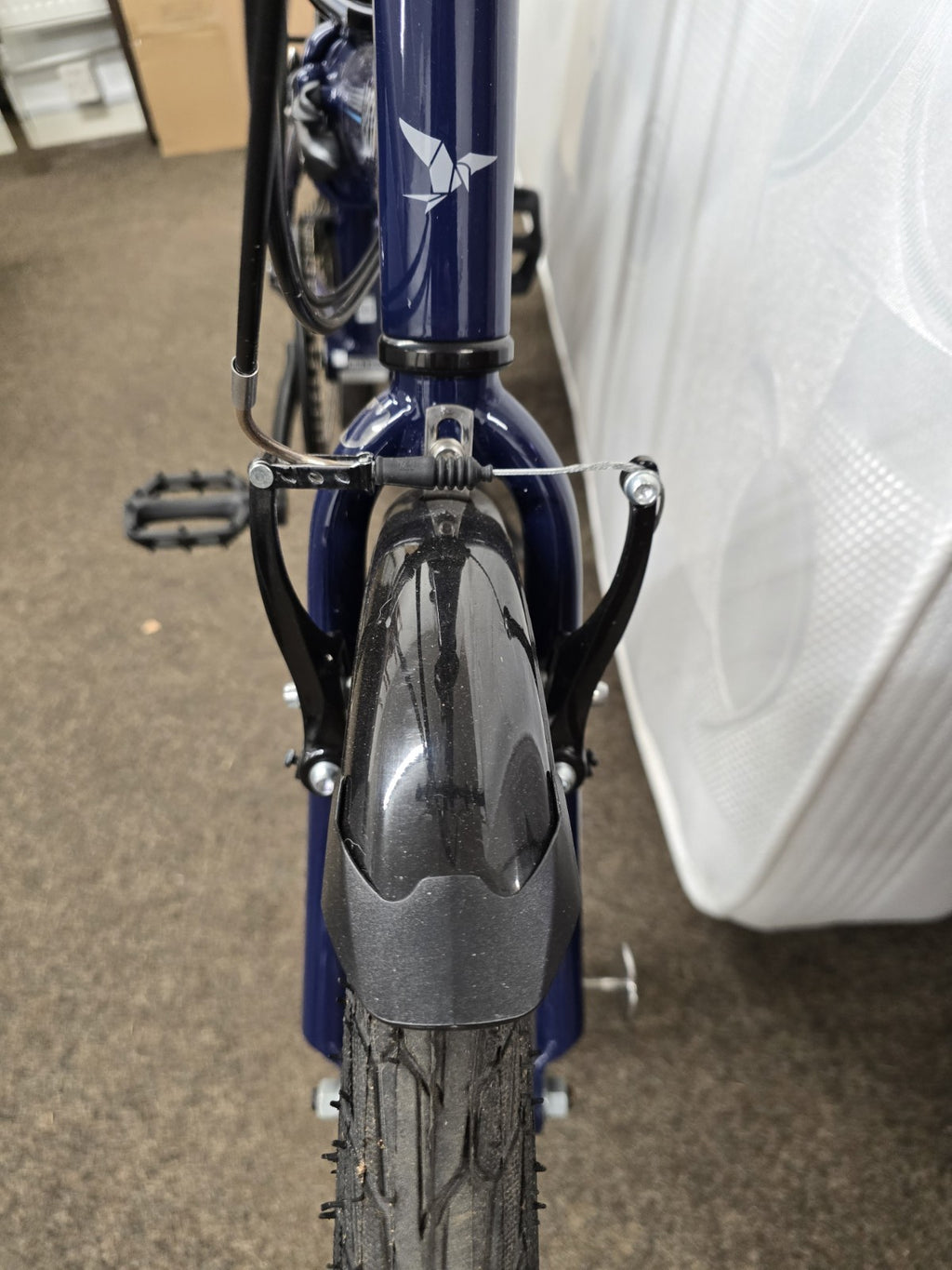 Tern Link B7 Fully Equipped With Extras 20w 7 Speed Folding Bike - Midnight Blue