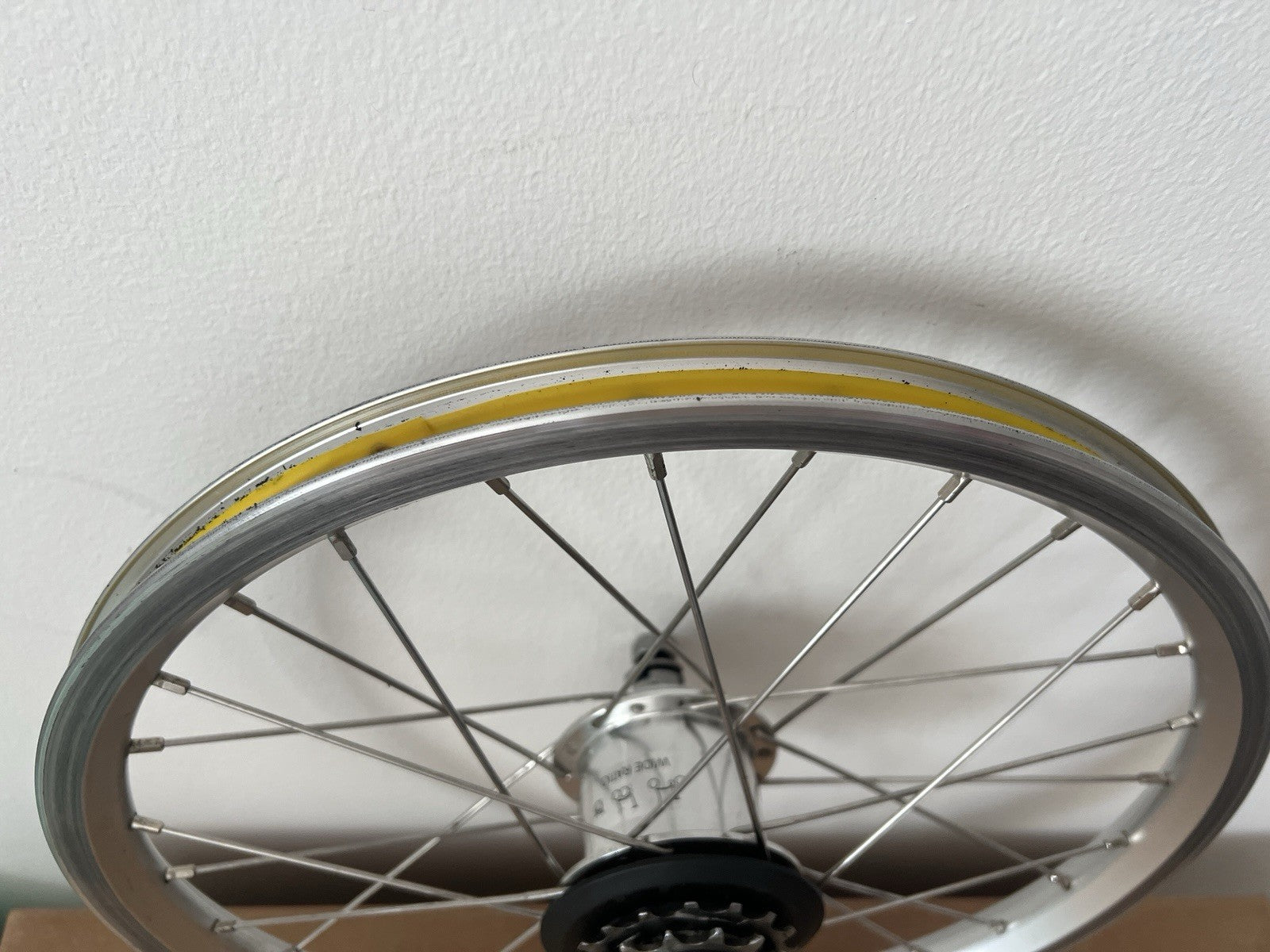 Brompton Bike  6 Speed Rear Wheel  - Silver 2018