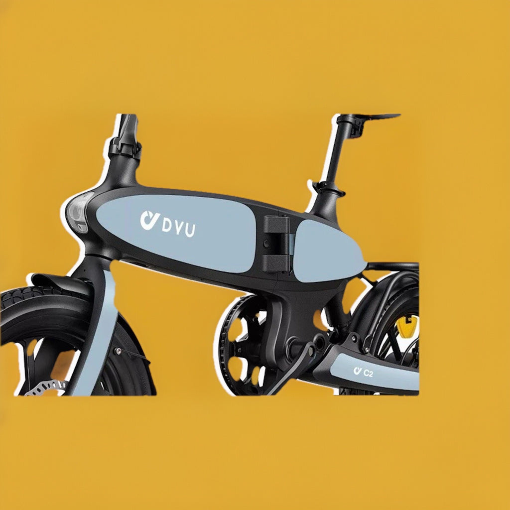 DYU C2 16" Folding Electric Bike – Compact Stylish & Comfortable Urban Ride