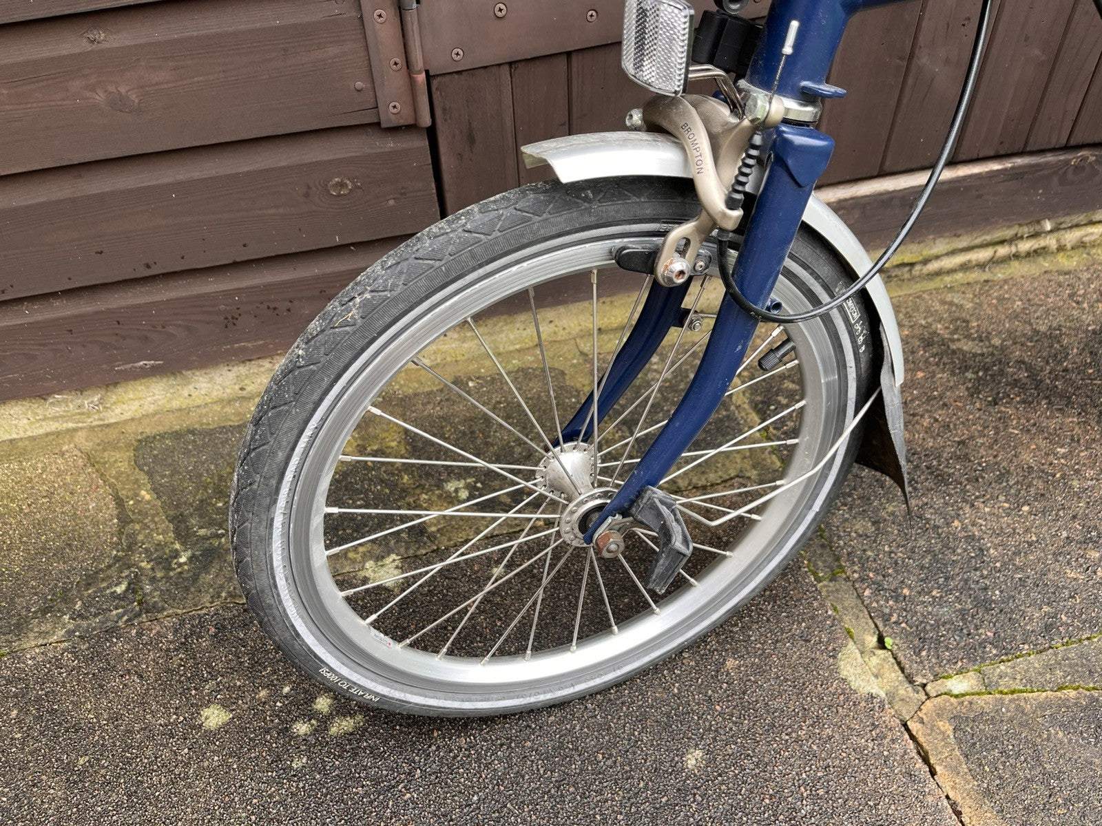 Brompton ML2 Folding Bike Navy Blue 2 Speed, 2017 Model