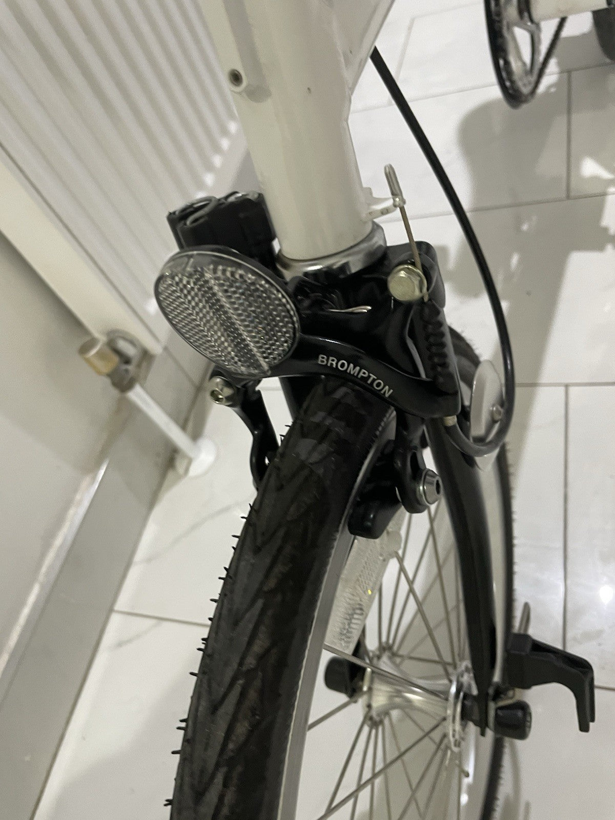 Brompton A Line Folding Bike – 3 Speed + Brompton Folding Pedal. Collection Only