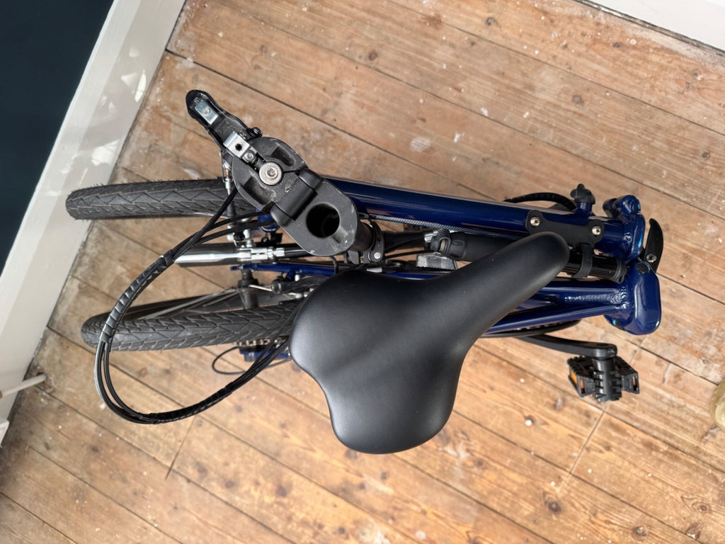 Tern Link B7 Folding Bike 2020 Model, 7-Speed, 20-inch Wheels, Midnight Blue
