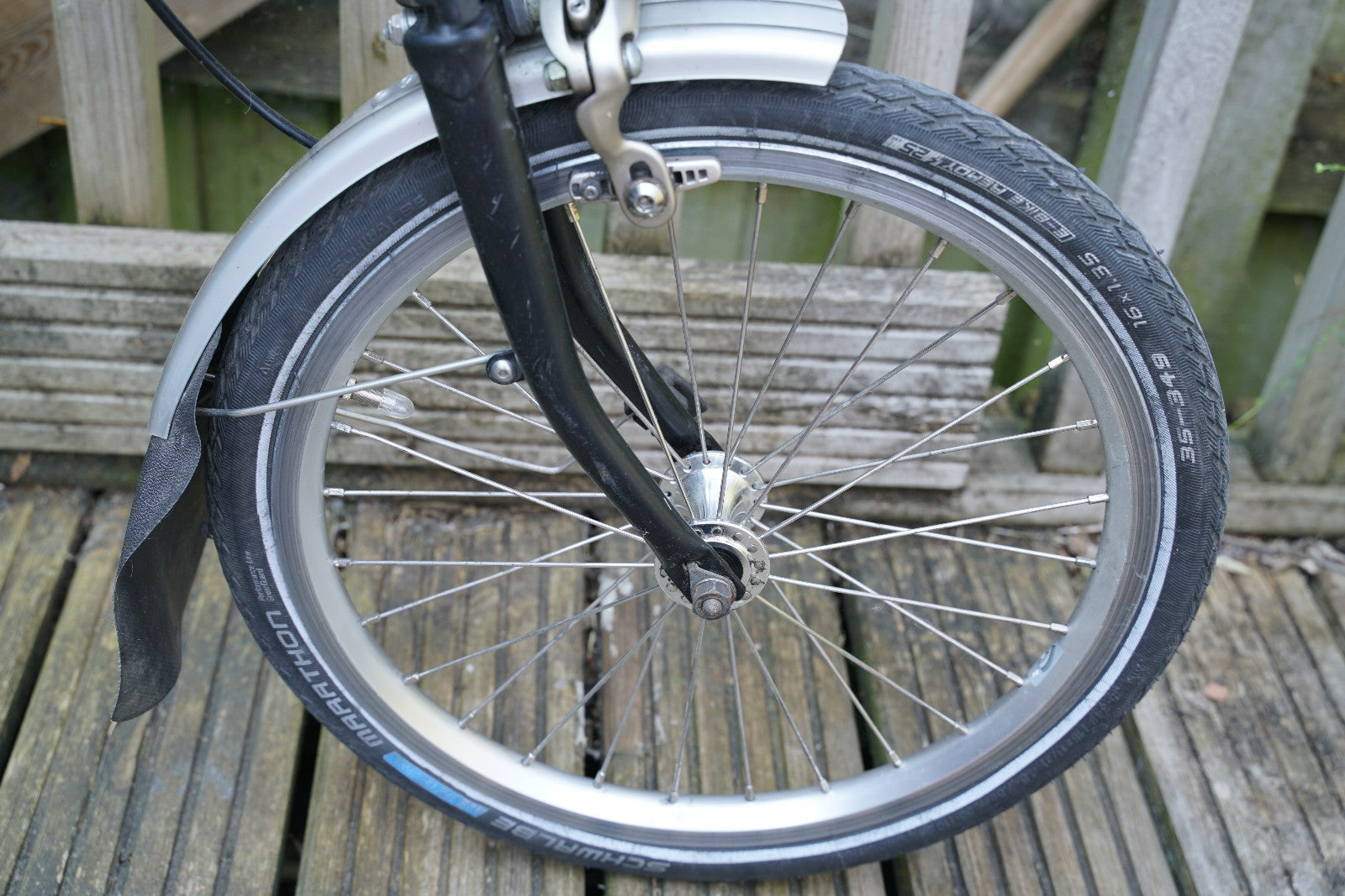 Brompton M3L Folding Bike 3-Speed Black 2016
