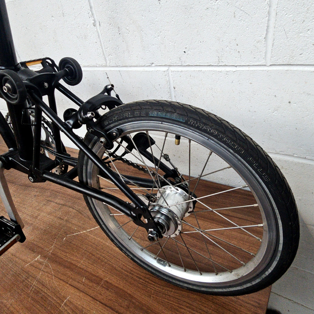 Brompton M3E Folding Bike 3-Speed – Professionally Serviced