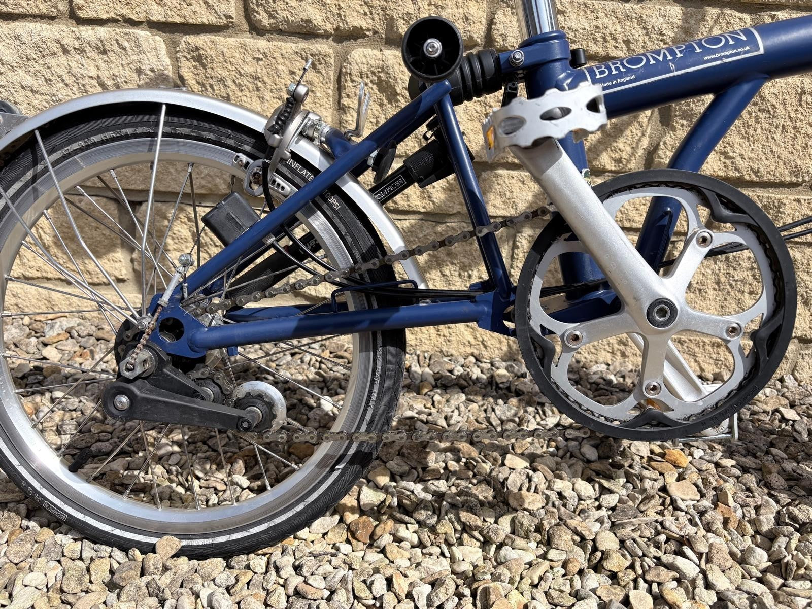 Brompton Folding Bike, 3-speed, M-bar