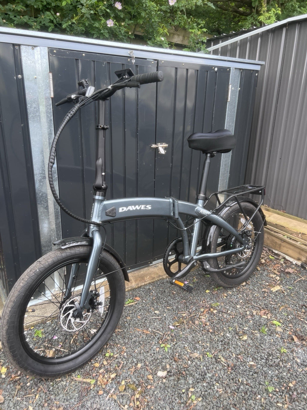Dawes Arc Folding Bike - Grey - New Condition - ONLY 16 MILES