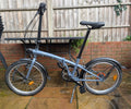 Btwin Folding Bike Fold 120 - Grey - Used Excellent condition 6 speed