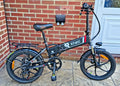 Rymic 20LVXD30 20inch Folding City Bike, front suspension, lights, pannier rack