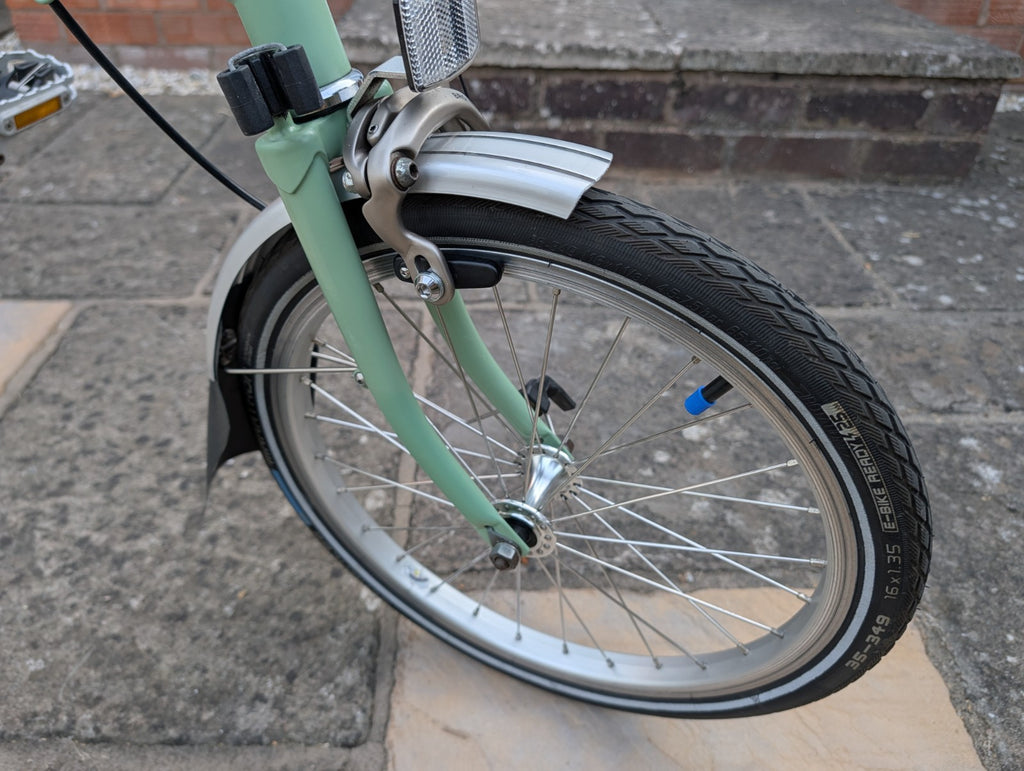 Sage Green 6 Speed Brompton, S6L (2013)