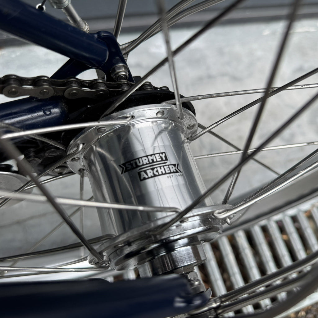 Brompton M3L 3 speed Tempest Blue Superb Condition