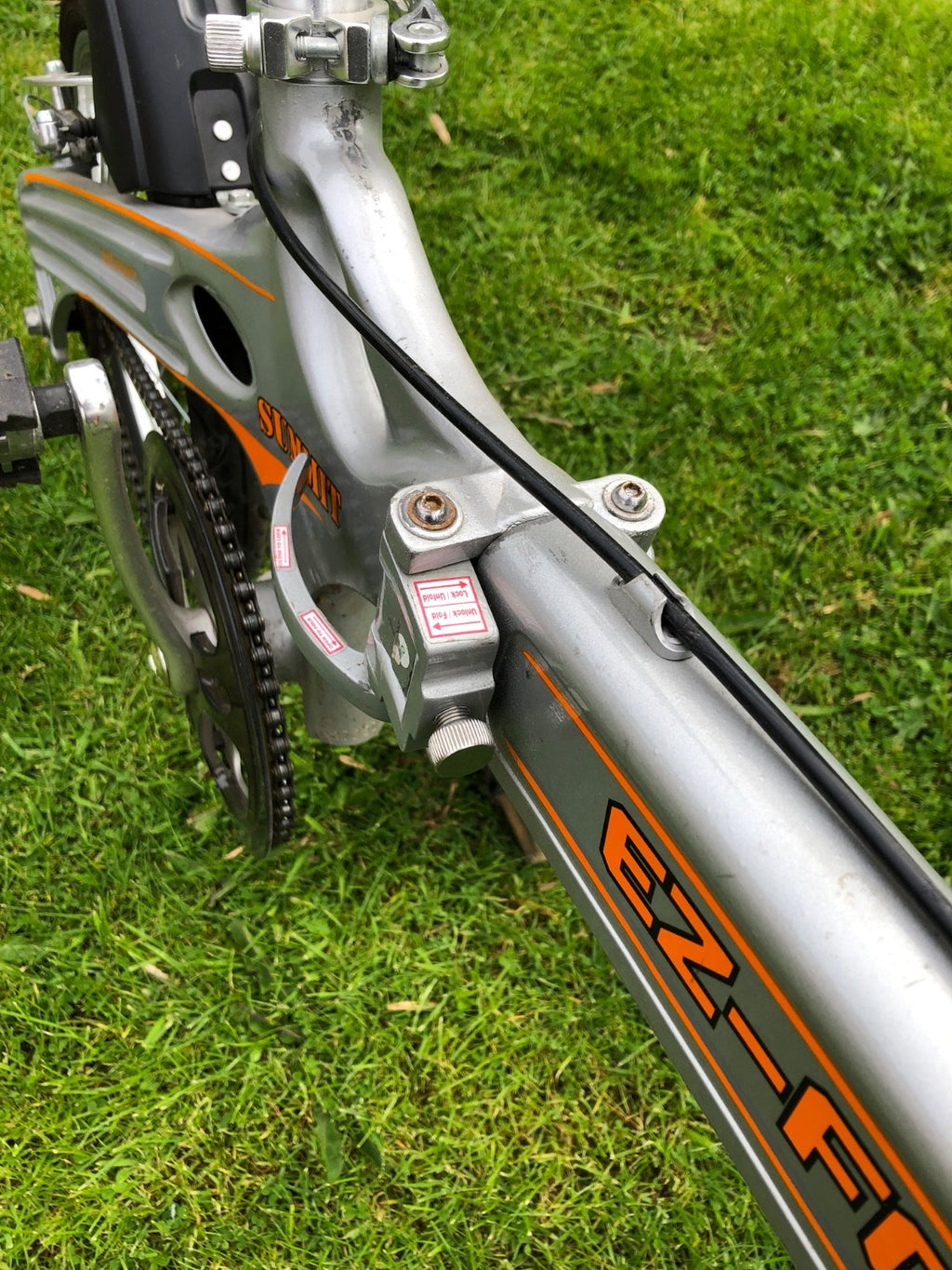 E Z fold folding bike (I have 2 identical,please read description)